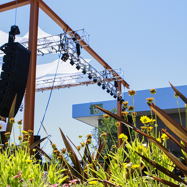 Performance Stage construction